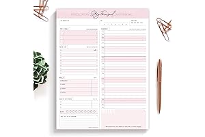 Pink to Do List Notepad: Your Path to Productivity and Focus
