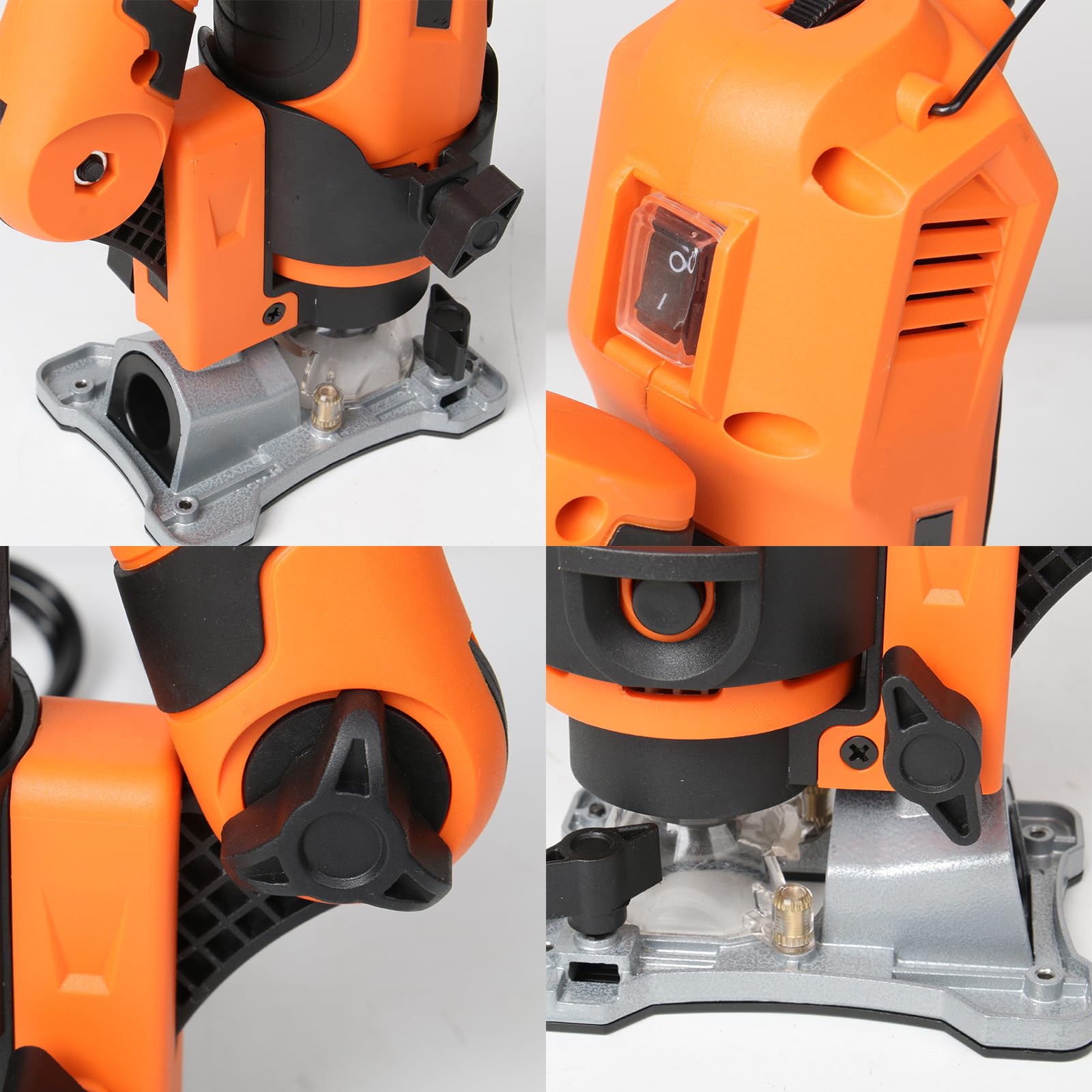 Multitool Power | Herramienta Multifunción | Amoladora | 287 Piezas | 550W | Eje Flexible | Grabador Vidrio | Sierra Eléctrica | Hogar