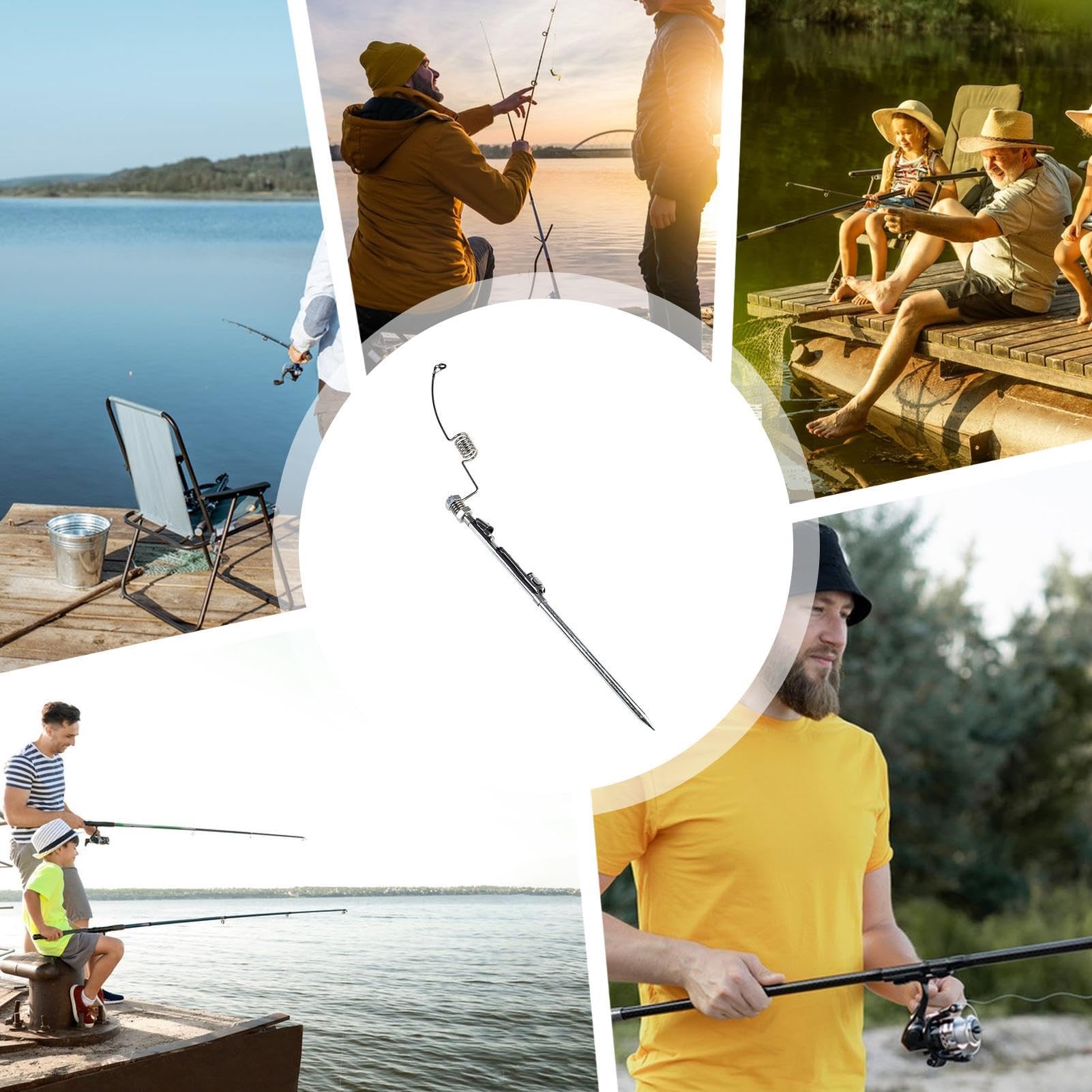 Mulinello Da Pesca Sul Ghiaccio - Portatile Per Pesca Invernale - Foto 7