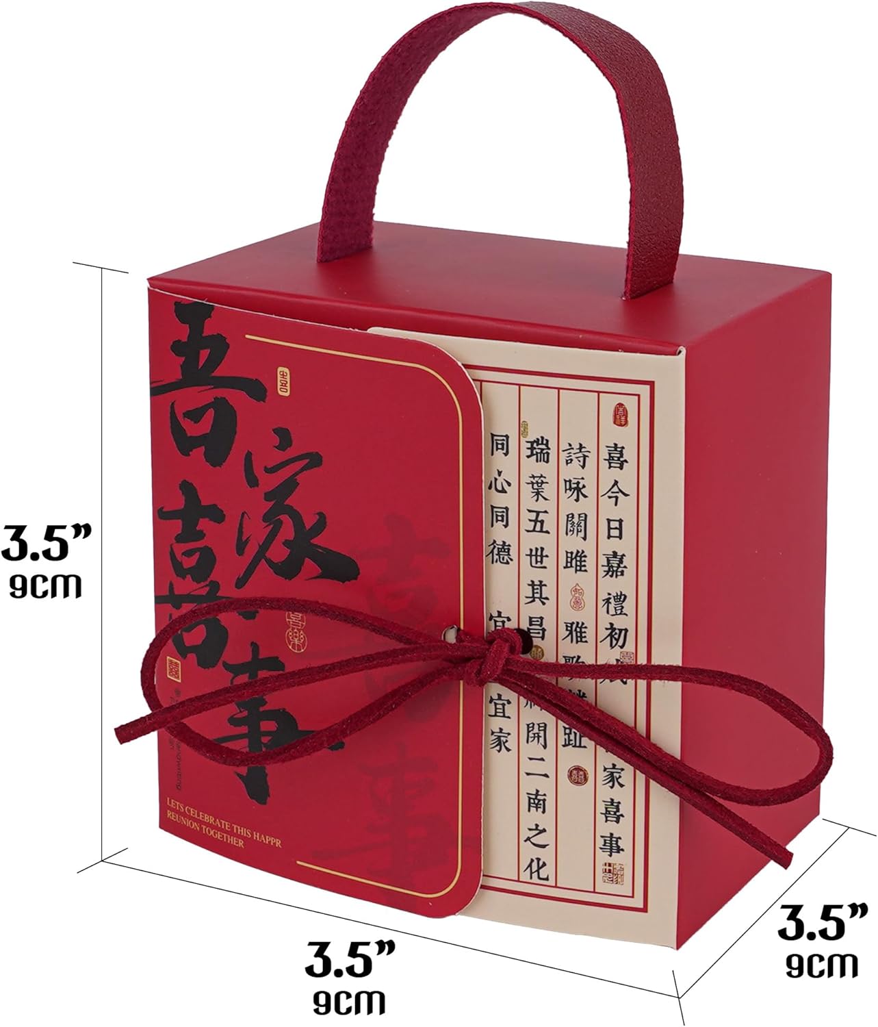 HannaFires 50PCS Chinese Wedding Candy Favor Boxes – Party Return Gifts, Elegant DIY Gift Boxes for Engagement, Wedding & Party Favors, Symbolic Magpie Lovebird Design - Image 3