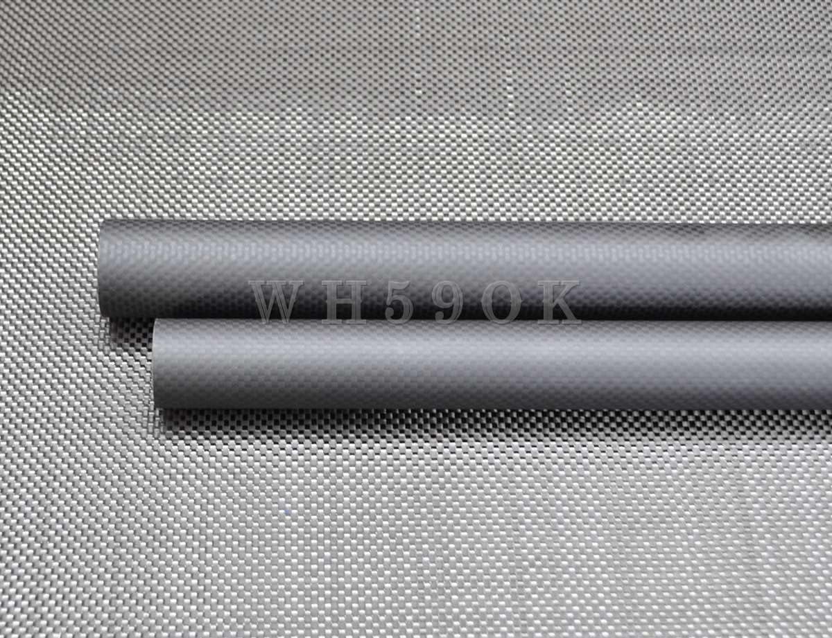 Tubo de fibra de carbono, tubo de fibra de carbono 3K OD 5 mm 6 mm 7 mm 8 mm 9 mm 10 mm X 1000 mm de longitud, material/tuberías de compuesto 100% de carbono. Avión RC/RC DIY(1pc 6 * 4 * 1000 Matte)