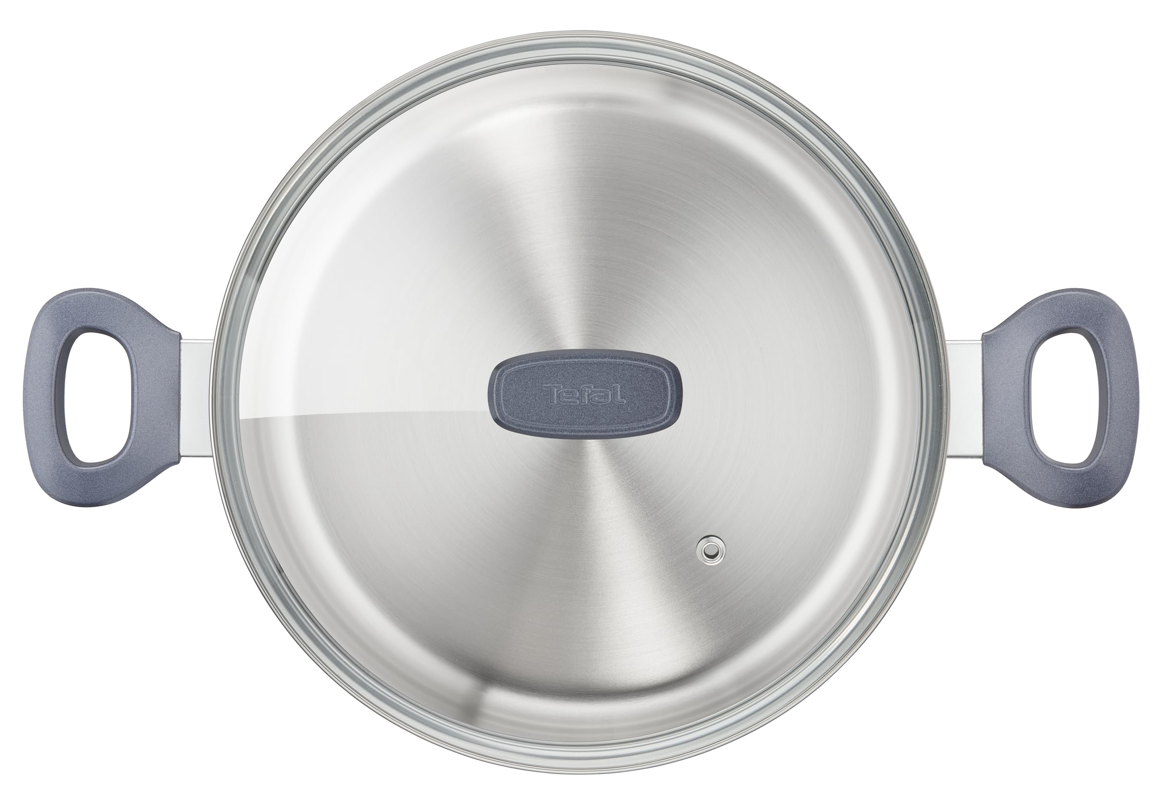 Tefal G7124614 Dailycook Faitout 24 cm + Couvercle Tous Feux dont Induction, Acier Inoxydable, Inox, 24 cm, 38, 4 x 25, 6 x 13, 3 cm