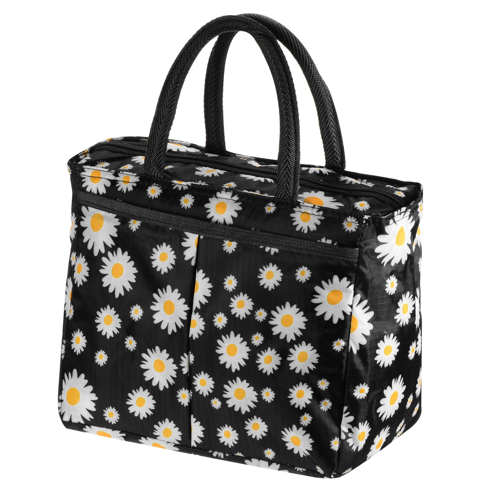 PATIKIL Lunch Box for Women Men Insulated Lunch Bag Leakproof Tote Bag with Pocket Reusable Lunch Container for