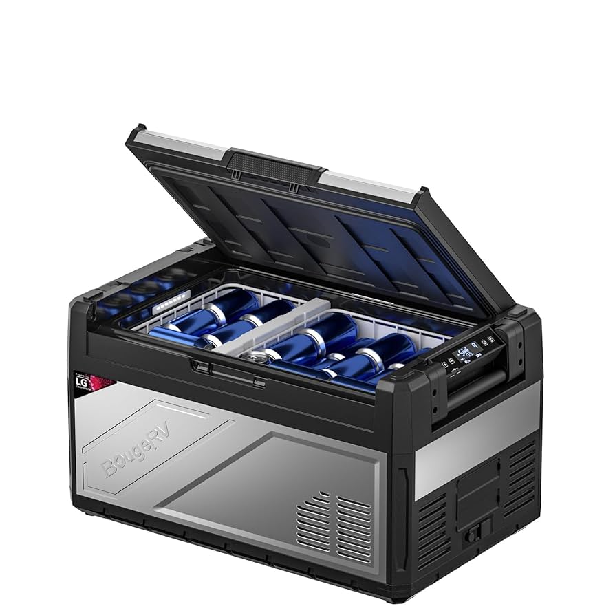 Amazon.com: BougeRV 12 Volt Portable Refrigerator, 41 Quart
