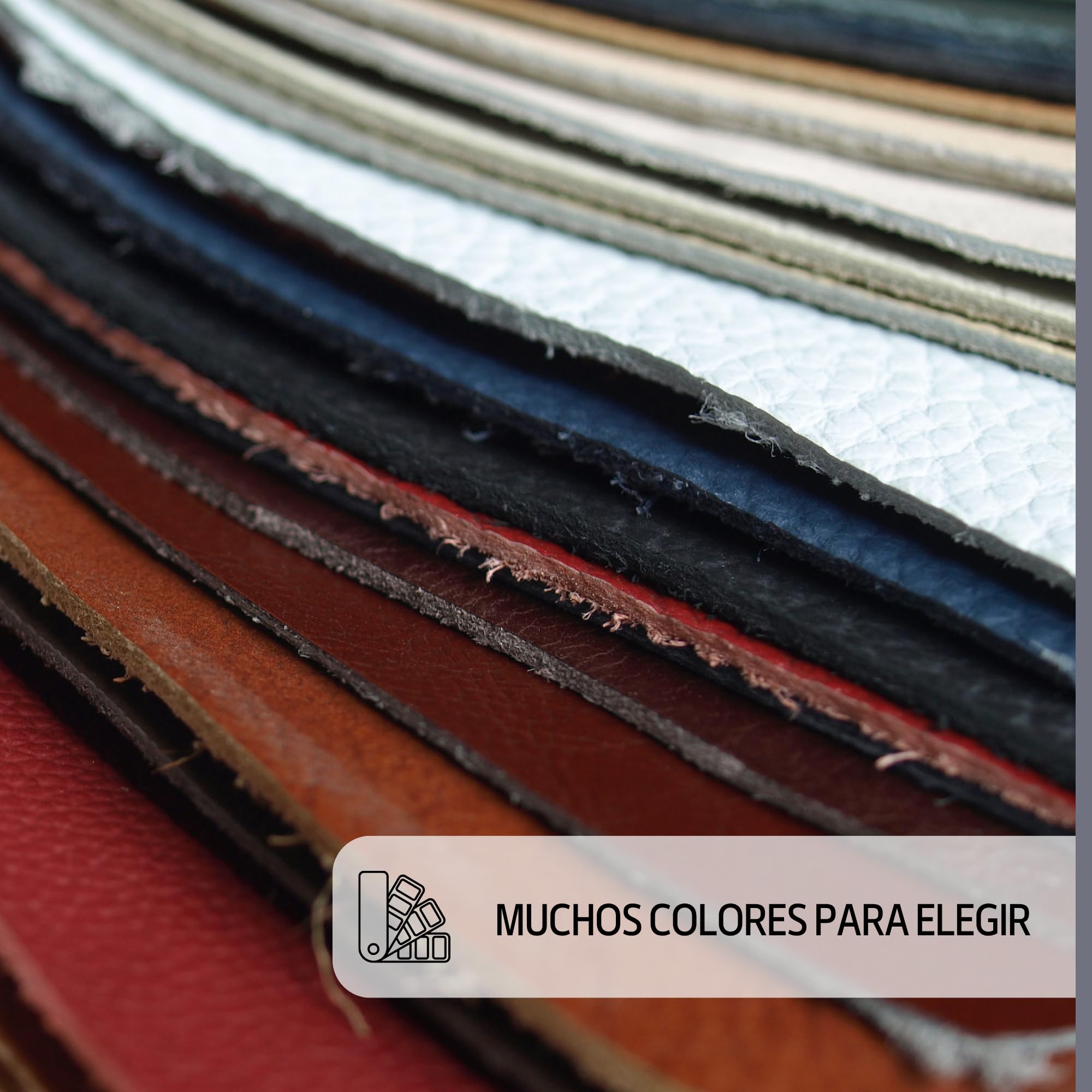 TAPHICEROS Parche autoadhesivo para reparación de cuero, Rogue, 300cm x 140cm, metro de tela, kit de reparación de cuero sintético para asientos de coche, sofás, muebles, sillas.
