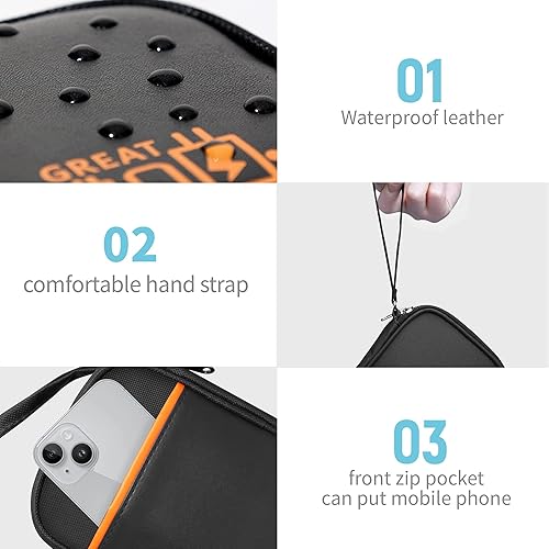 Miniatura 5 de Lcsmaokin Organizador de viaje electrónico bolsa de almacenamiento electrónica portátil impermeable para almacenamiento de cable de carga pequeño