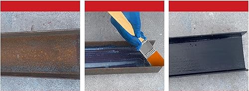 Miniatura 5 de Renovador de óxido de 10.58 oz, removedor de óxido para metal, agente de conversión de óxido, convertidor de eliminación de óxido, pintura metálica,