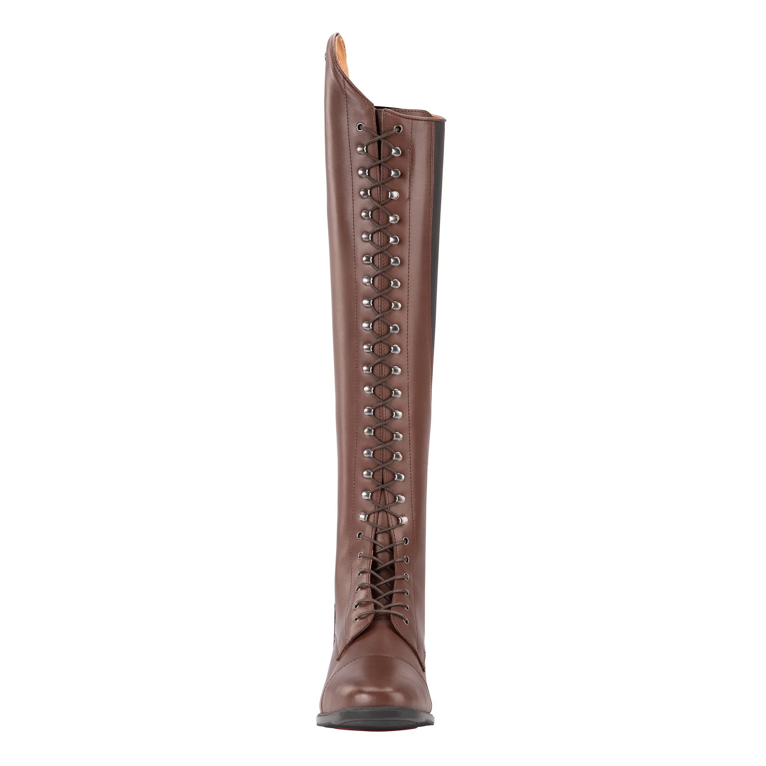 LEGACY VENADO - Stivali da equitazione con polo, in pelle italiana, ottima vestibilità, qualità certificata, suola comoda, lacci extra lunghi, taglie 37-42, nero e marrone