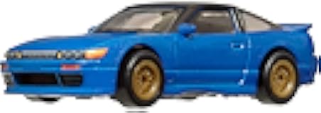 Premium Car Culture Collectible Toy Car, 1:64 Scale Die-Cast Nissan SilEighty, Modern Classics Vehicle with Real Riders Tires