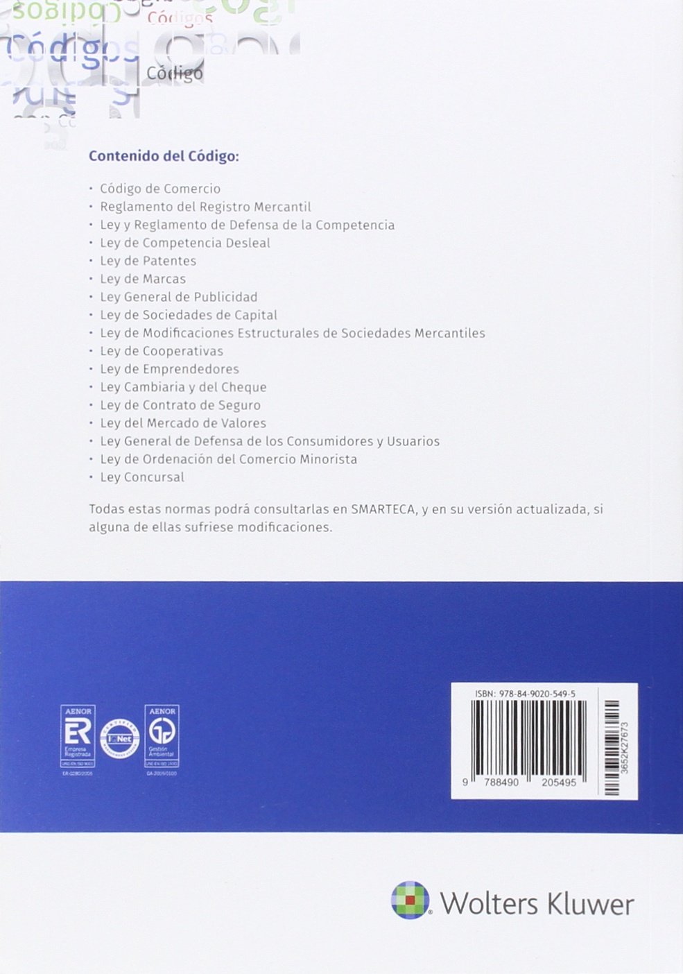 Código de Comercio y Leyes Mercantiles 2016 (Códigos La Ley)