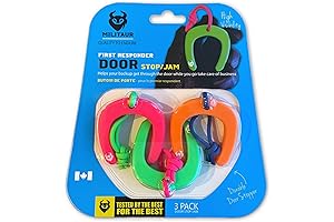 Glow in the Dark Police Door Jam (3-Pack)