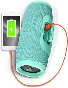 JBL Charge 3 ワイヤレススピーカー ミントグリーン JBL Charge 3 by Harman Portable Bluetooth Speaker with Upto 20