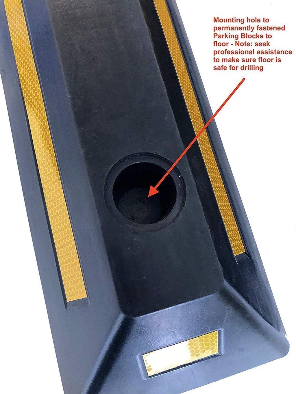 Aufun Rubber Block For Cars Trucks Special Heavy-Duty Trucks Blocking