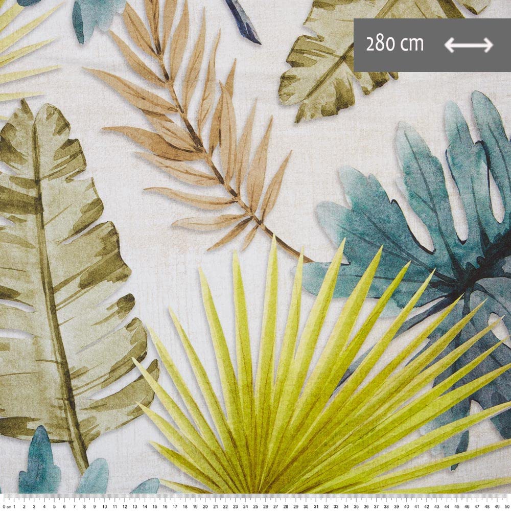 Kt KILOtela, Digital Printed Canvas Fabric, Half Panama Cotton, Decoration, Upholstery, Cushions, Curtains, Tablecloths - Image 3