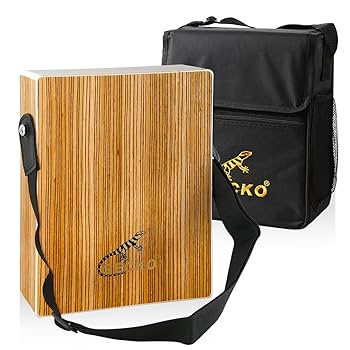 Amazon | GECKO トラベルカホンボックス ドラム-木製