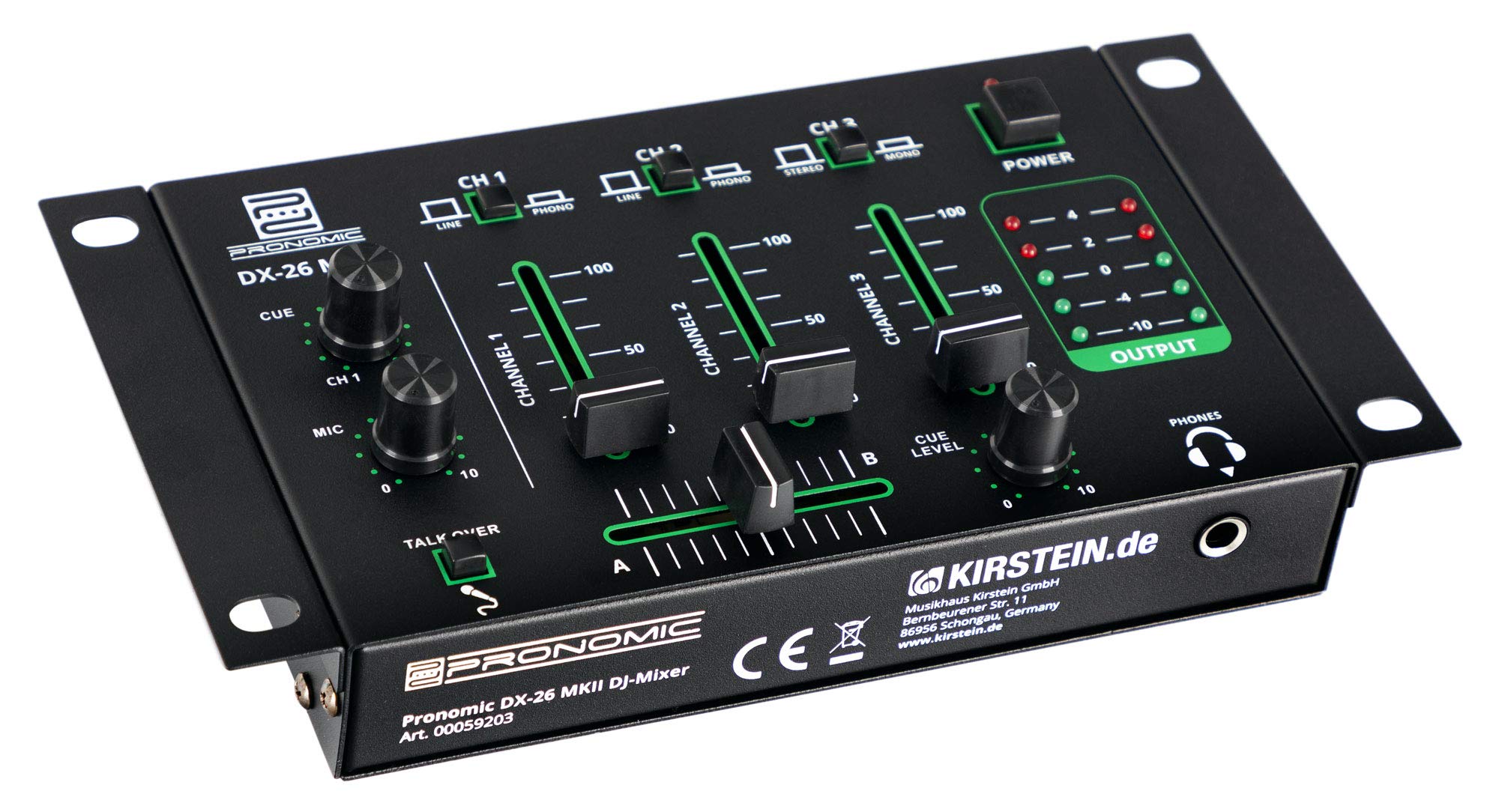 Pronomic DX-10 USB MKII DJ table de mixage - TV Son Photo Pronomic DX-10 USB MKII DJ table de mixage - TV Son Photo