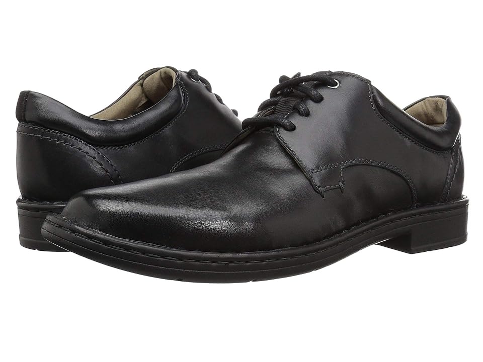 

Clarks Gadson Plain (Black Leather) Men's Shoes