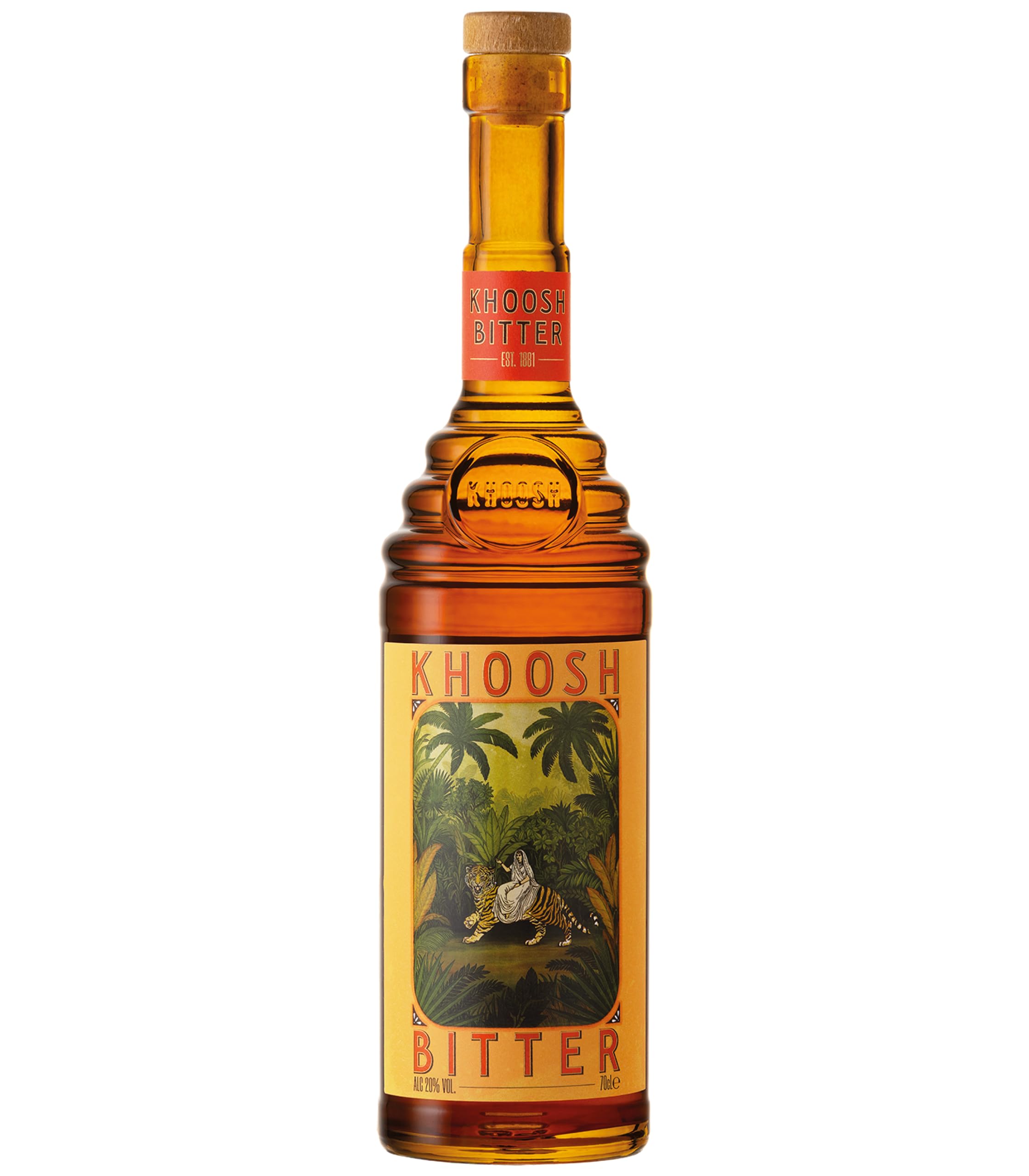 Khoosh: The Exotic Orange Bitter Liqueur, 20% ABV, 70cl - Khoosh Spritz and Aperitif-Style Cocktails