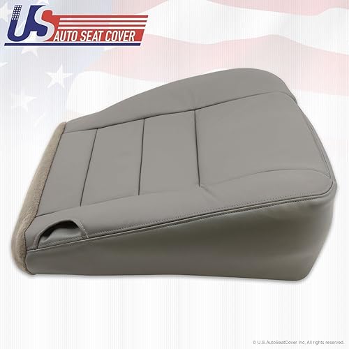 Miniatura 7 de 2002 03 04 05 06 07 para Ford F250 F-350 Lariat Cubierta de asiento inferior gris todo vinilo