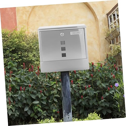 Miniatura 9 de YARNOW Buzón de correo colgante al aire libre Decoración al aire libre Caja de sugerencias de la casa Caja de lata Caja de lata Estilo europeo Sobre