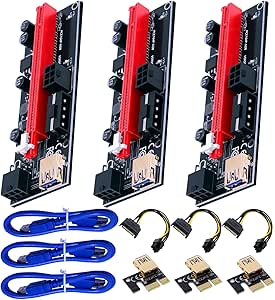 Amazon.com: IIAzimps PCIE Riser 009S GPU Riser Adapter Card PCI-Express ...