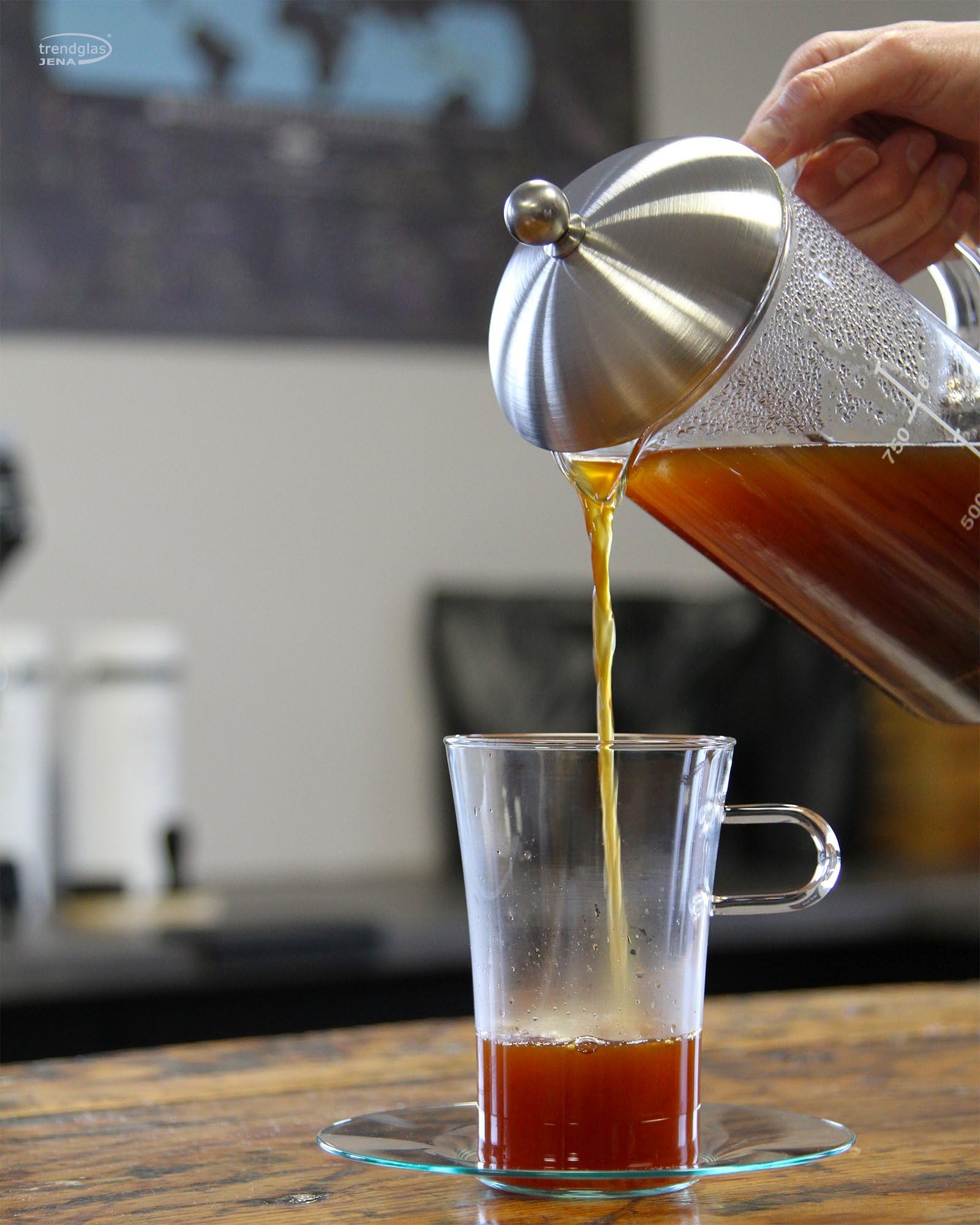 Trendglas Jena - Cafetera de hasta 8 Tazas