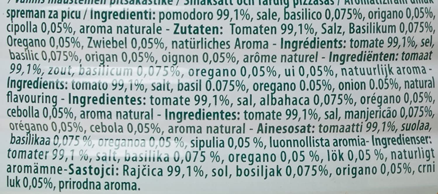 Mutti - Salsa aromática para pizza (4,1 kg, 400 g)