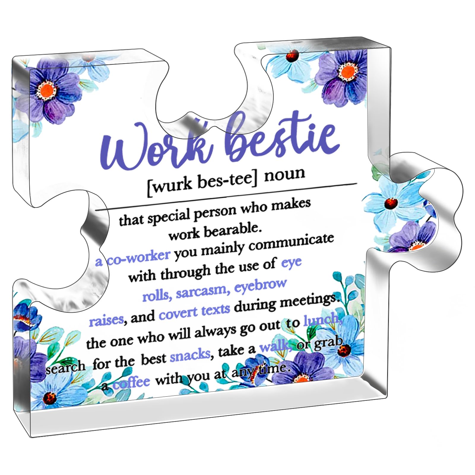 Funny Coffee Station Desk Sign - 'Today's Good Mood' Humorous Office Plaque For Coworkers (3.9x6.3 INCH) - View #13