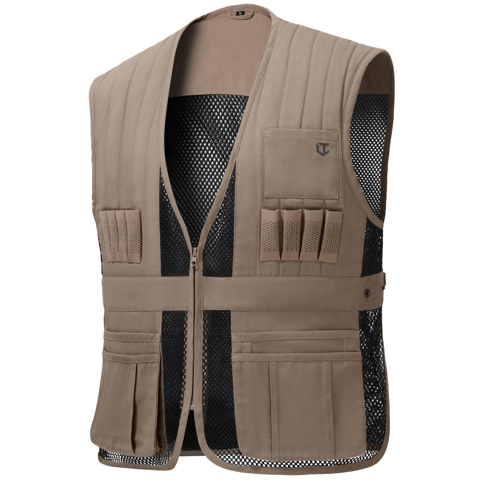 Unisex Tactical Shooting Range Vest Breathable with Movable Shoulder Pad for Skeet Trap Clay Shooting
