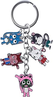 Anime characters Exceed keyring Pantherlily keyring Carla keyring Happy keyring