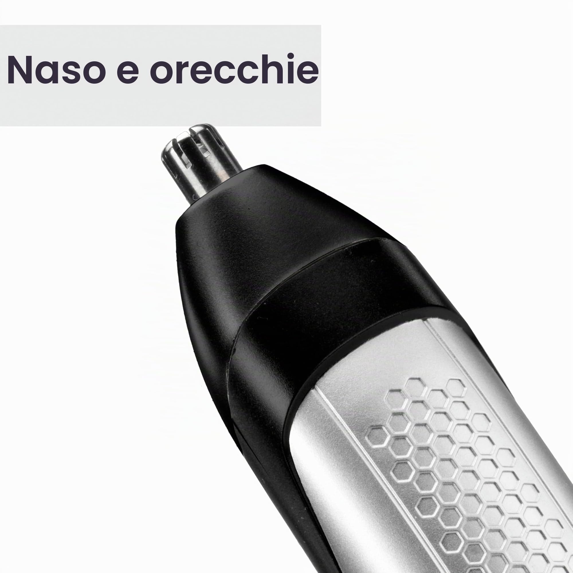 BaByliss Lithium Power - Regolabarba senza fili, con tagliacapelli per naso, impermeabile, regalo per uomo, nero