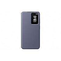 Samsung Smart View Wallet Case custodia a portafoglio con finestra di visione notifiche per Galaxy S24