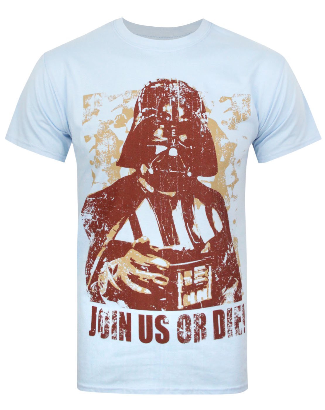 Vanilla Underground Men's Blue Star Wars Darth Vader T-Shirt Xl