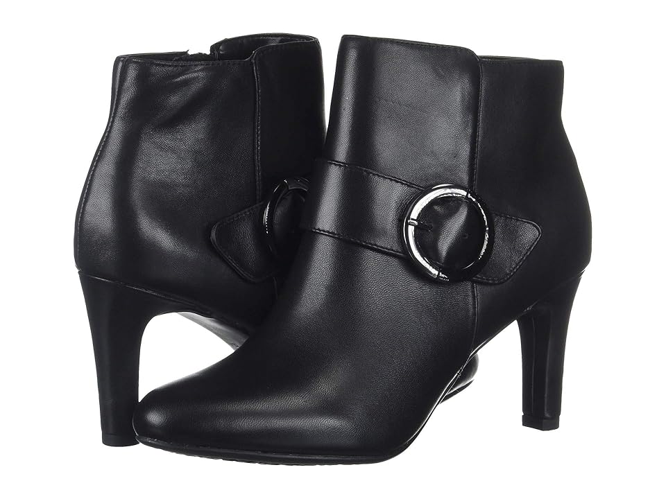 

Bandolino Lanaro Bootie (Black Leather) Women's Boots