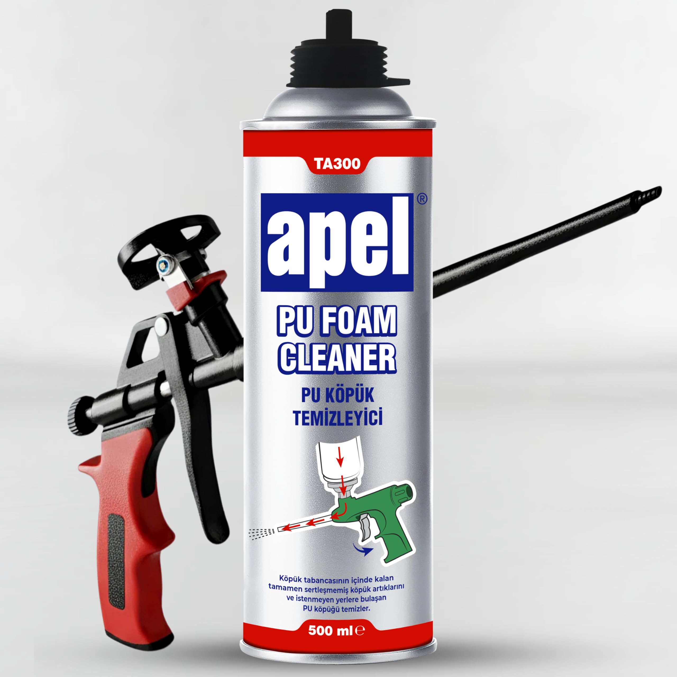Amazon.com: apel Spray Foam Cleaner (15.8 fl oz) Removes Uncured