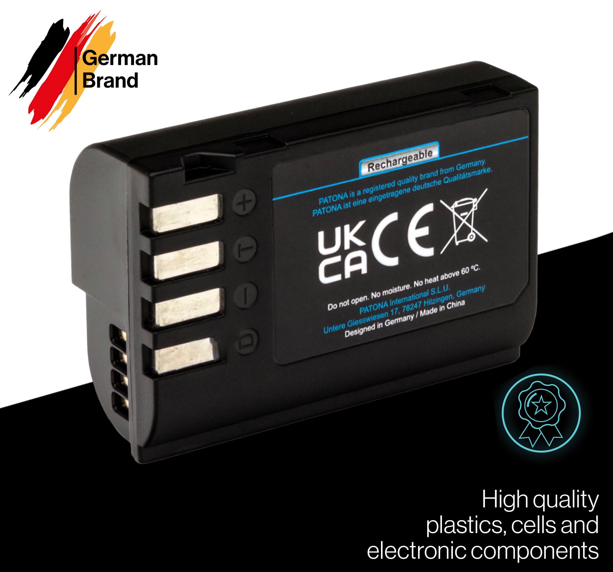 PATONA 2X USB-C Platinum Akumulator do Panasonic DMW-BLK22 BLK22E 2600mAh