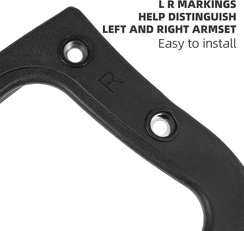 Miniatura 5 de Silla de oficina, 2 piezas, piezas de repuesto para brazo de anillo, accesorios para sillas de ruedas, sillas de plástico, accesorios de pieza de