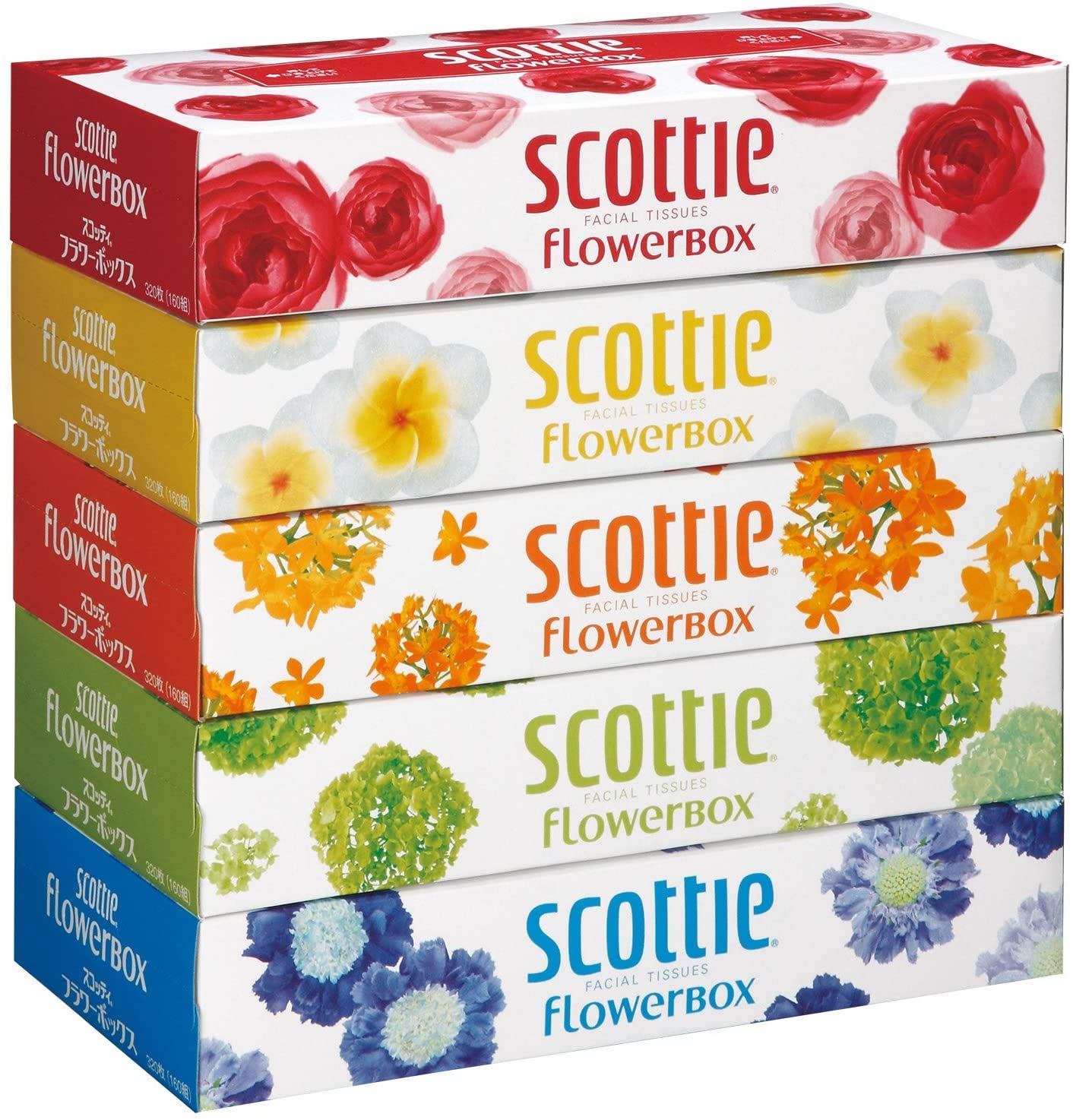 Amazon.co.jp: 【まとめ買い】 スコッティ ティシュー フラワー