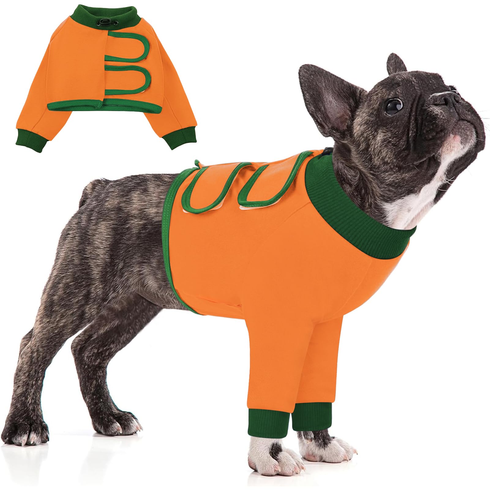 KOESON Dog Recovery Sleeve for Front Legs, Soft Pet Recovery Suit After Surgery, Adjustable Dog Leg Elbow Protector, Pet Wound Care Shirt to Stop