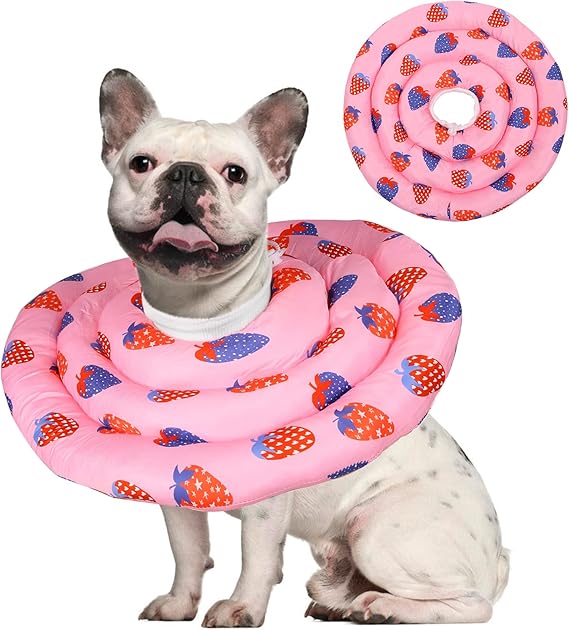 Kuoser Dog Cone Collar, UFO Pet Recovery Collars for Dog After Surgery