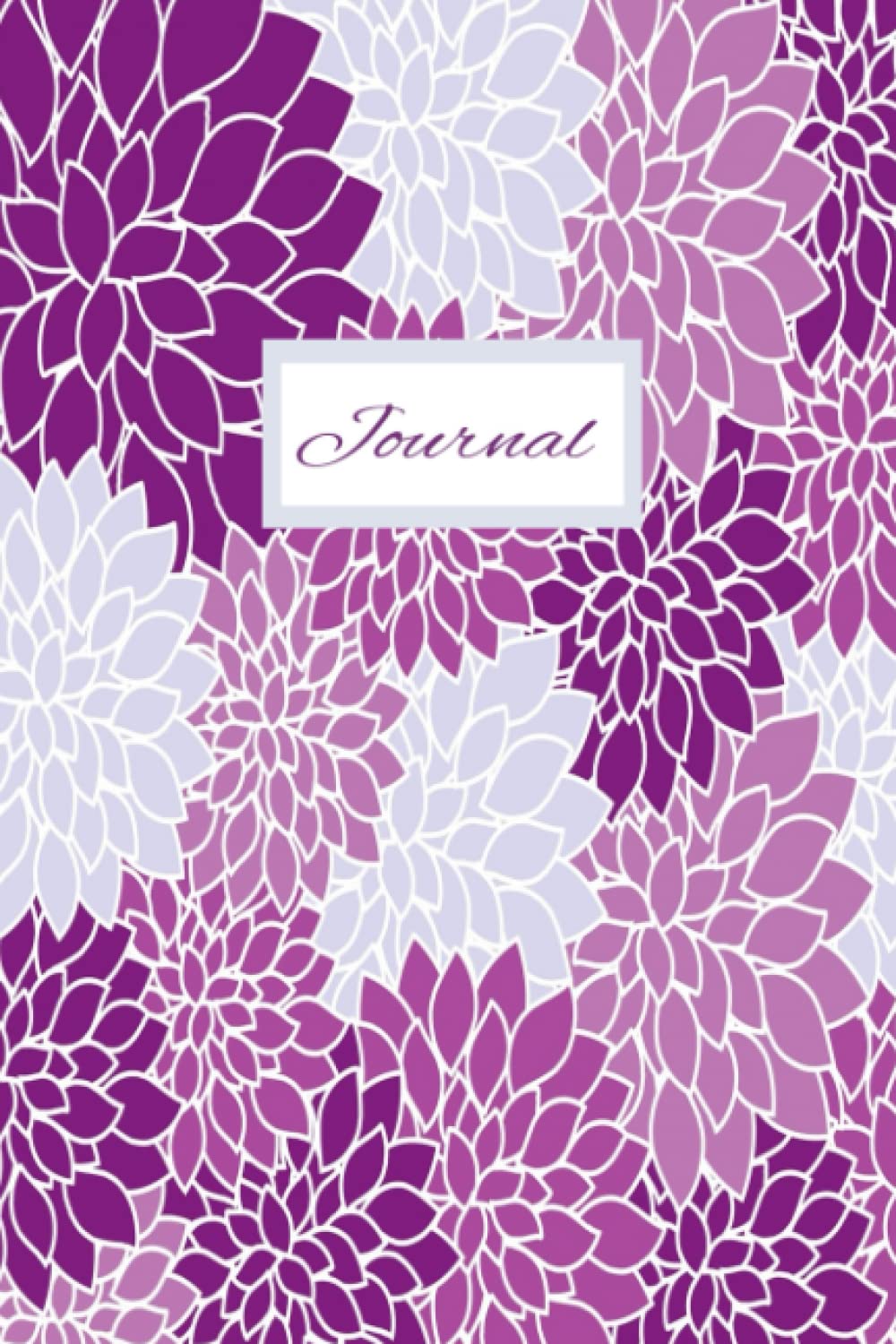 Purple Floral Journal