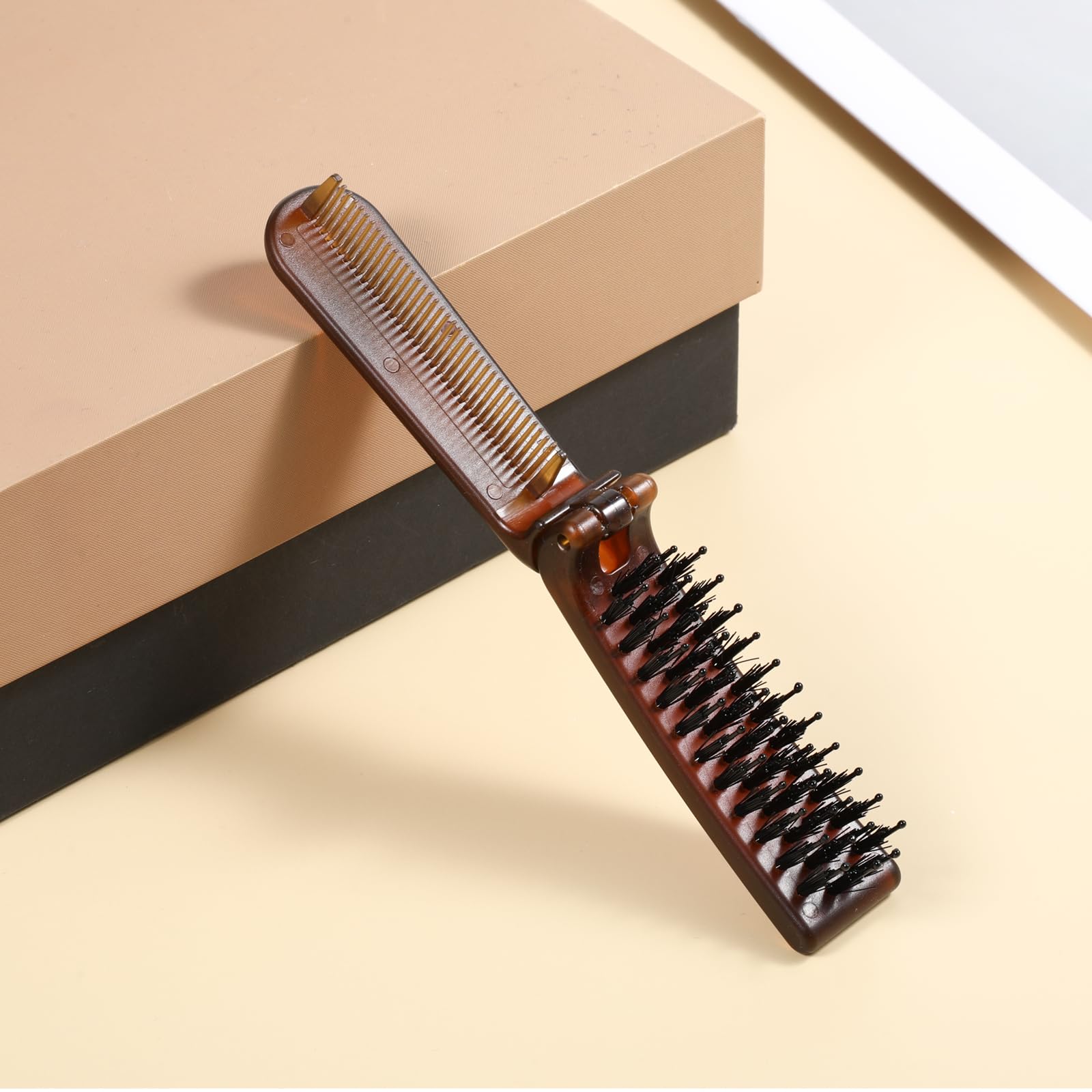 Travel Folding Hair Brush - Image 3