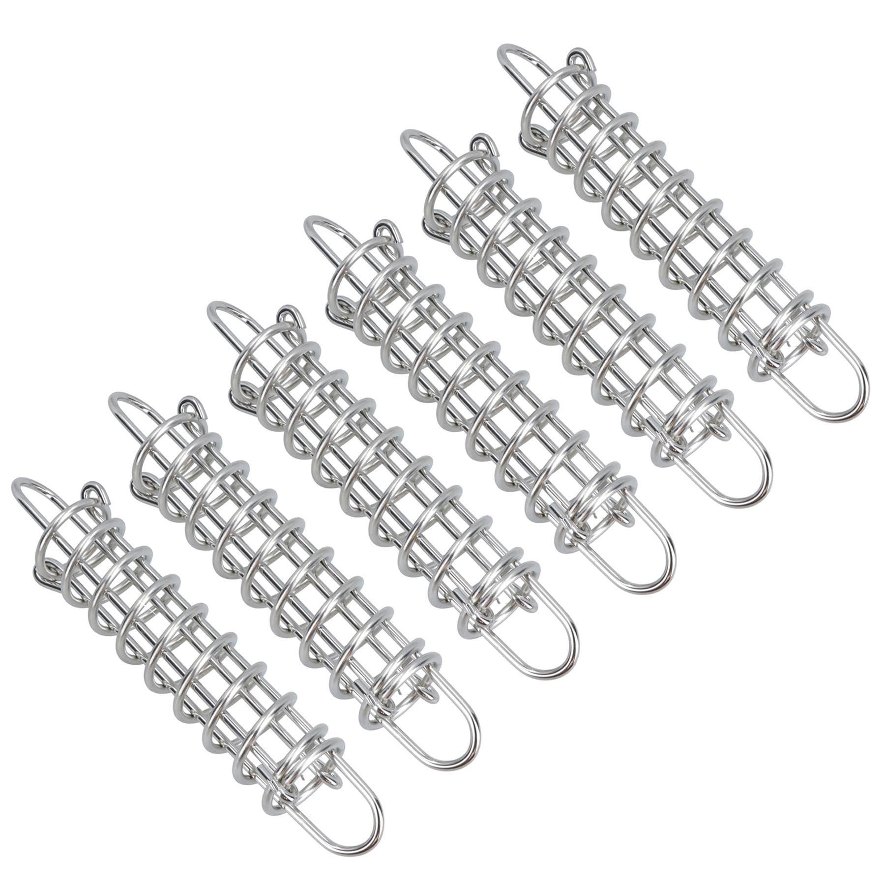 AB Tools Boat Mooring Line Spring 6pk Shock Absorber Compensator Stainless 5mm x 270mm