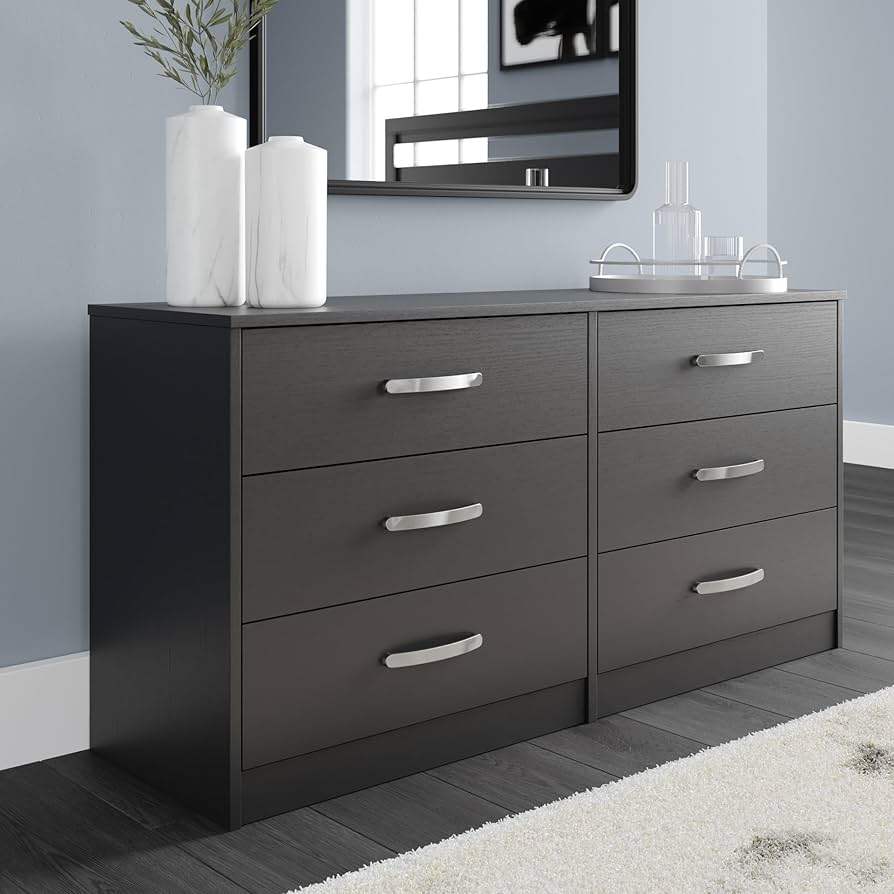 Amazon.com: Signature Design by Ashley Finch Modern 6 Drawer