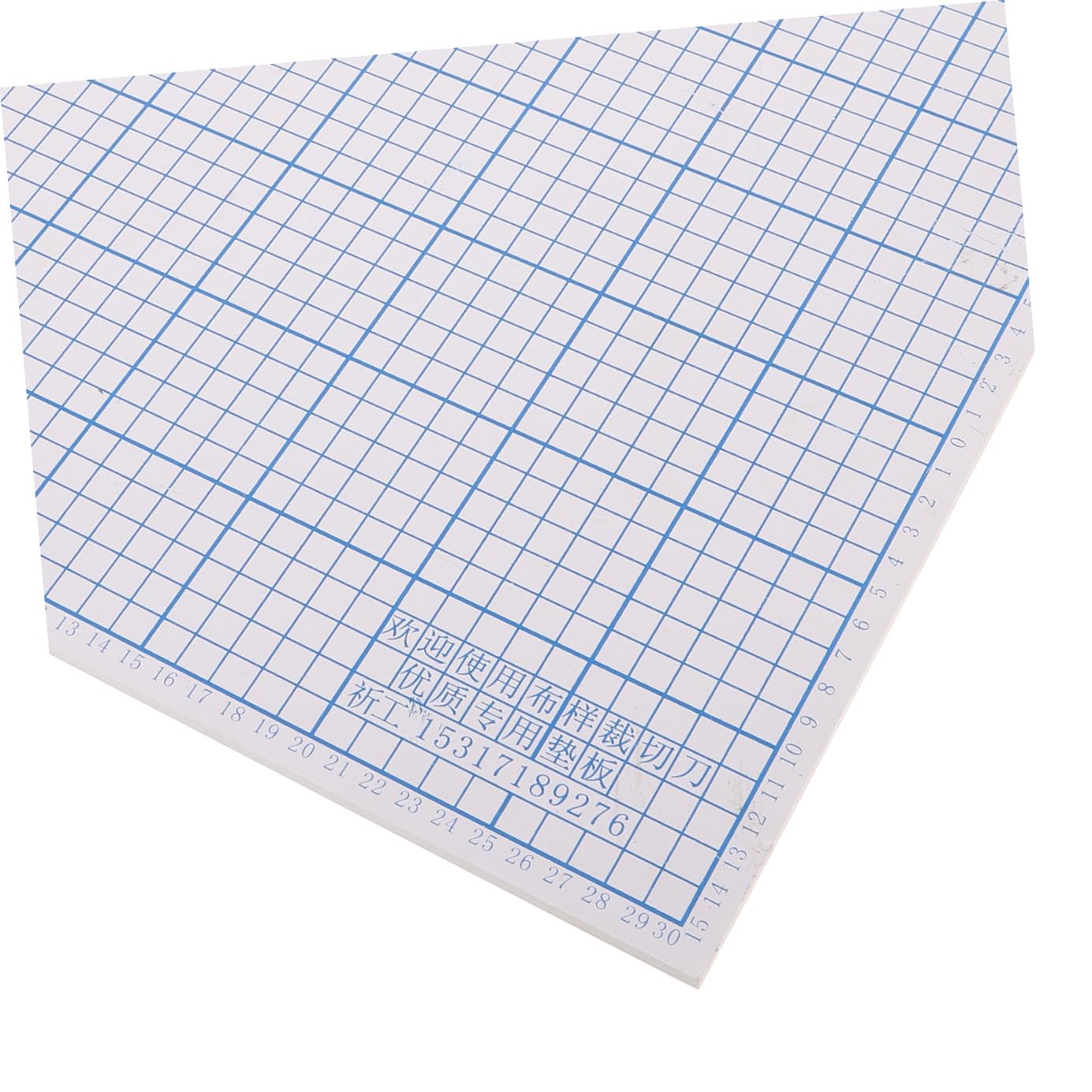 POPETPOP Tappetino da Taglio di Precisione per Macchina da Cucito in PVC ad Alta Durezza 30 CM Griglia Antiscivolo per Sartoria e Cucito Artigianale
