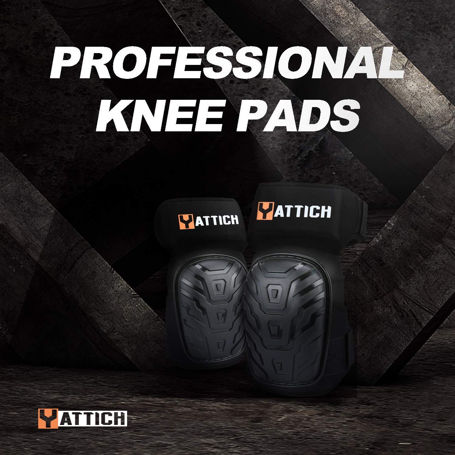YATTICH Knee Pads for Work, Soft Gel Core and Durable EVA Foam Padding Professional Knee Pads, Use for Cleaning, Flooring etc. Best Gifts for Father, Husband, Boyfriend, YT-754: Tools & Home Improvement