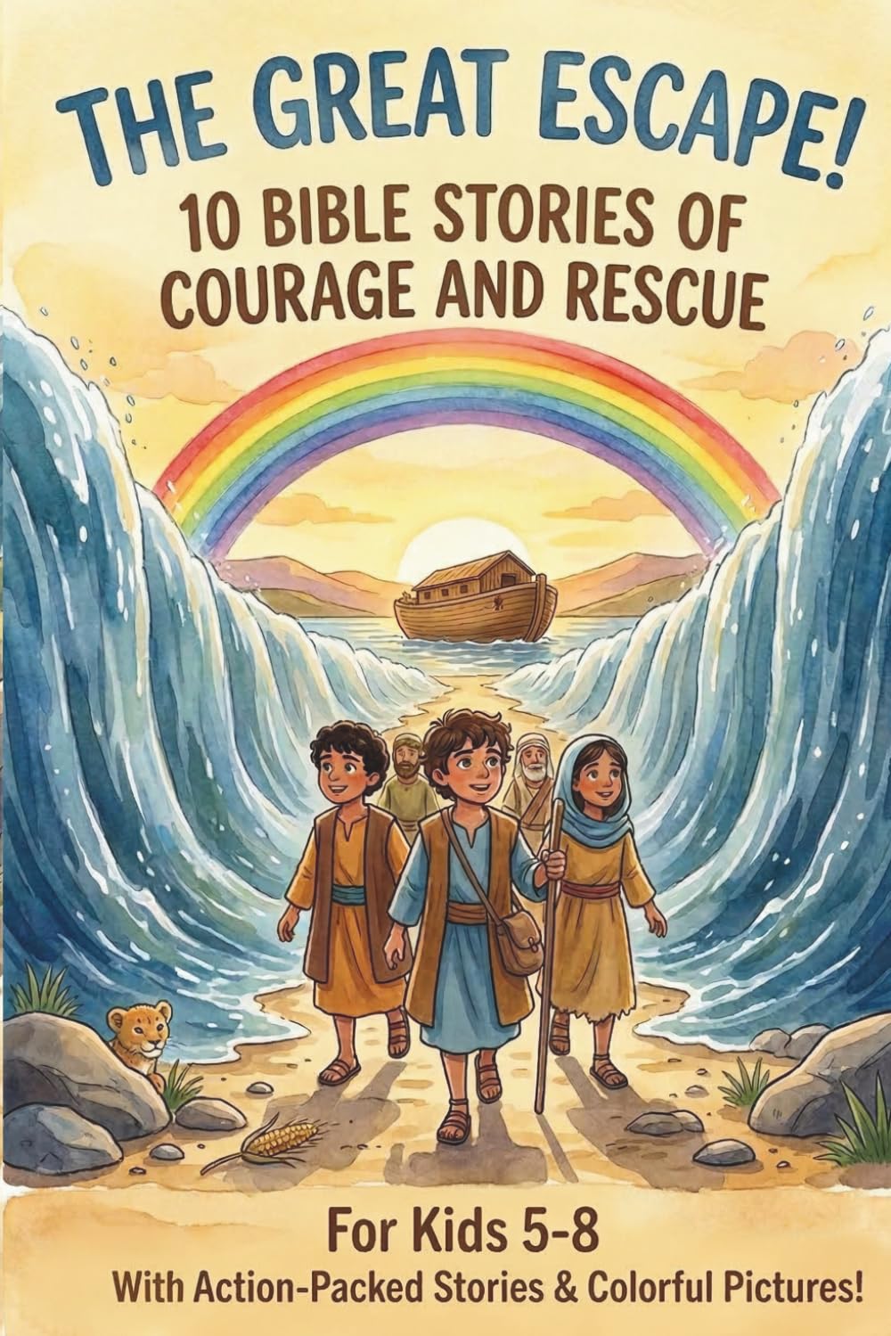 The Great Escape! 10 Bible Stories of Courage and Rescue: Bible Journeys for 5 to 8-Year-Olds