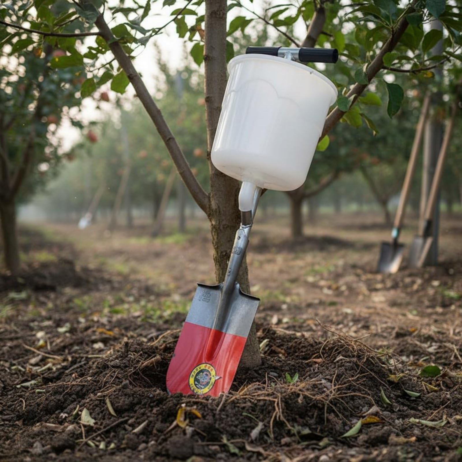 Spandiconcime Manuale Spandiconcime Seminatrice Piantatore Dosatore in Acciaio al Carbonio con Meccanismo di Rilascio E Manico Rinforzato Adatto a, Airplane W Bucket