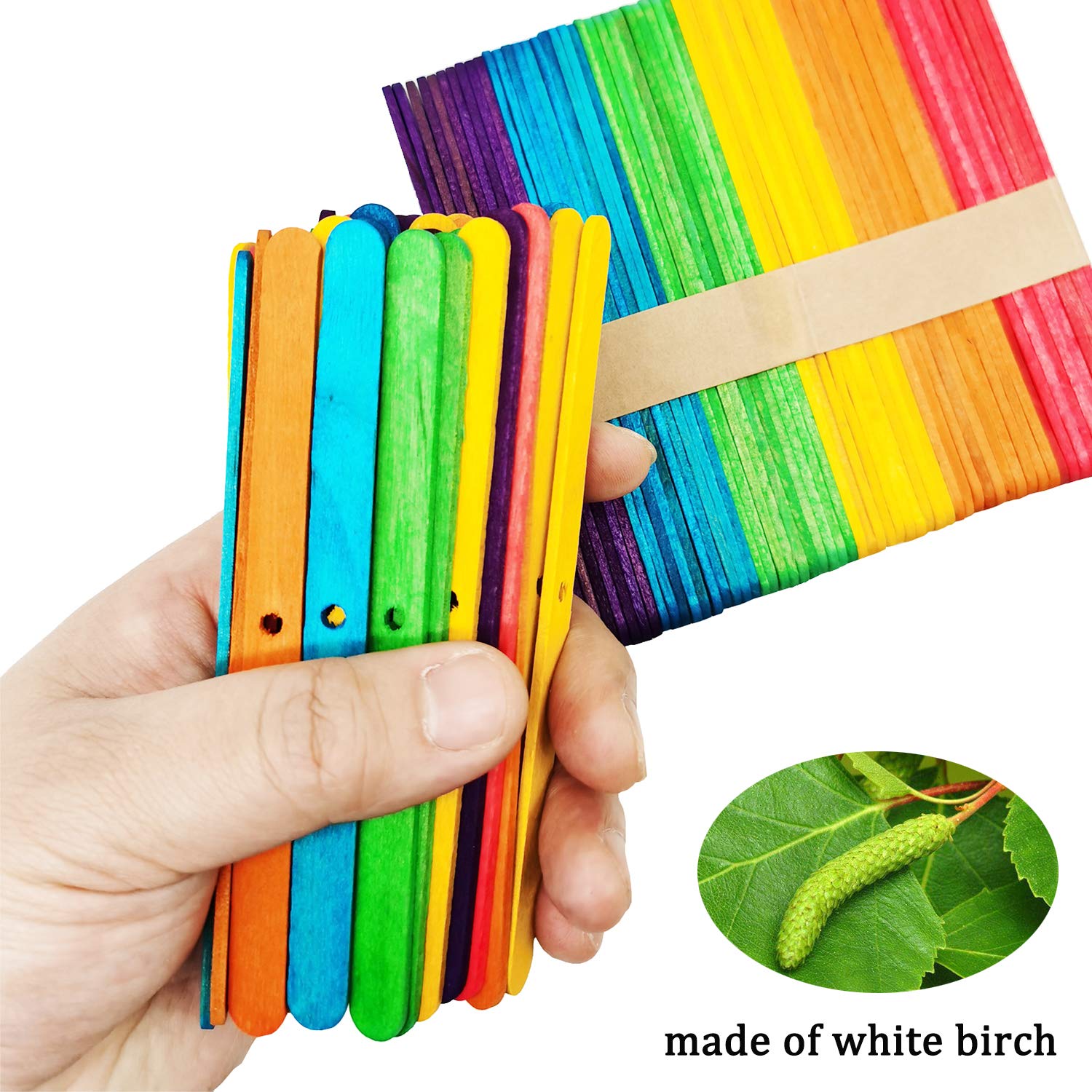 Lot de 100 supports de mèche de bougie en bois pour bougies grandes et multi-mèches, appareils de centrage de mèche de bougie, barres de mèche de bougie pour la fabrication de bougies Lot de 100 supports de mèche de bougie en bois pour bougies grandes et multi-mèches, appareils de centrage de mèche de bougie, barres de mèche de bougie pour la fabrication de bougies