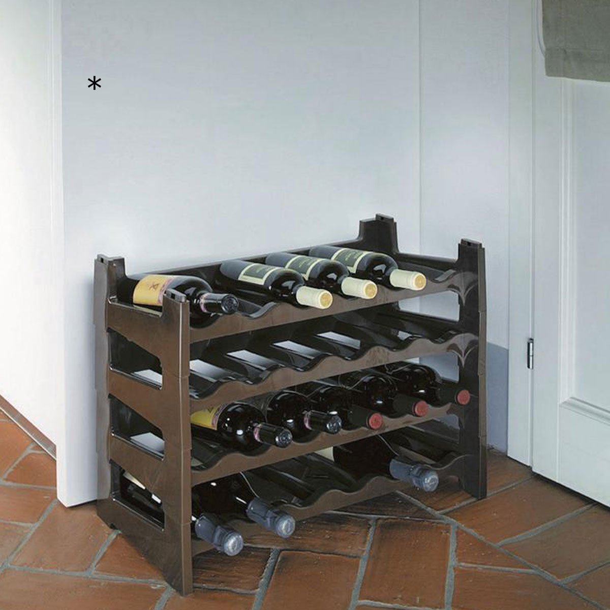 Casier à Bouteilles En Pin 25 Niches - ON RANGE TOUT